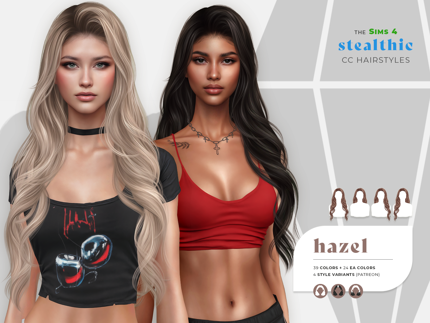 Прическа Hazel Hair
